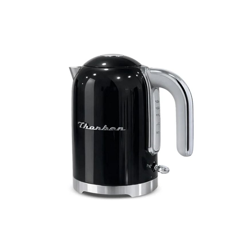 HERVIDOR THORBEN RETRO STYLE NEGRO 1,7L ACERO INOX 360 - 1