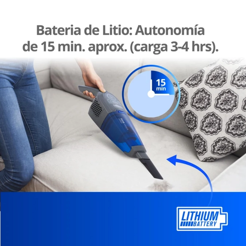 ASPIRADORA INALAMBRICA THORBEN HANDY LITHIUM 14.8V PORTATIL - 4