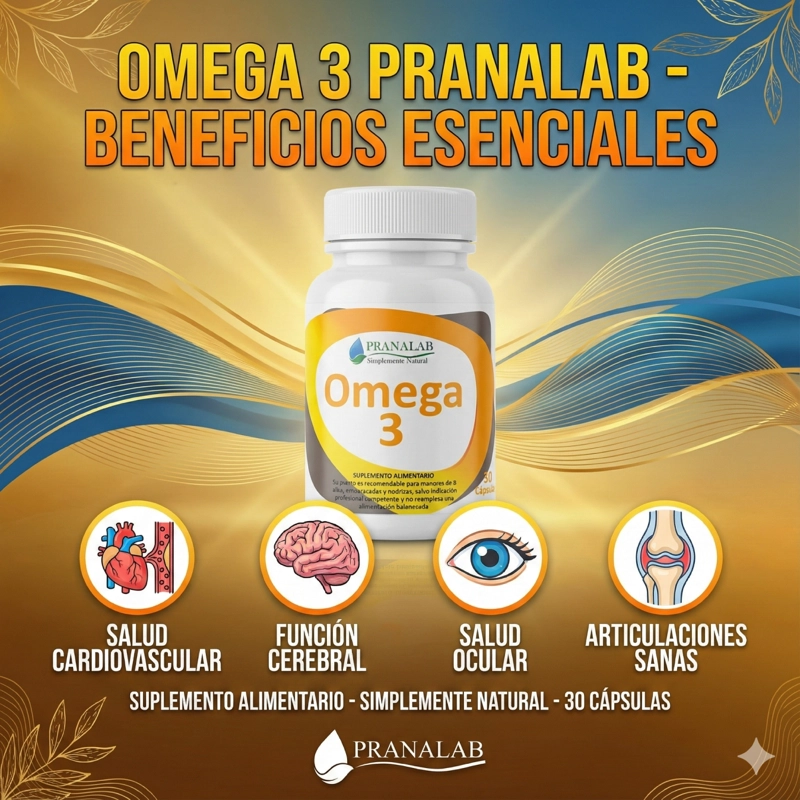 OMEGA 3 PACK 3 FRASCOS 90 CÁPSULAS - 4