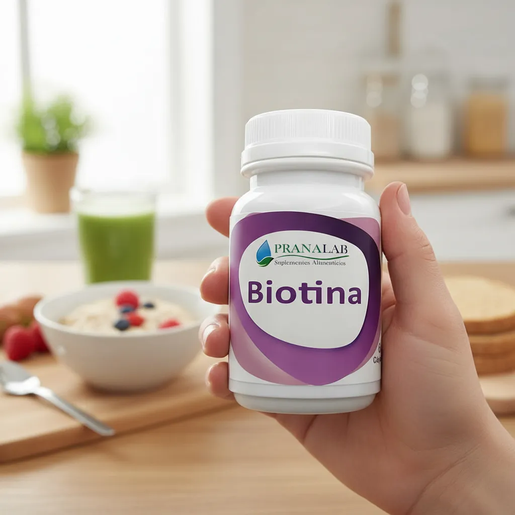 BIOTINA 150 MCG PARA CABELLO Y UÑAS 3 FRASCOS 180 CAPSULAS - 4