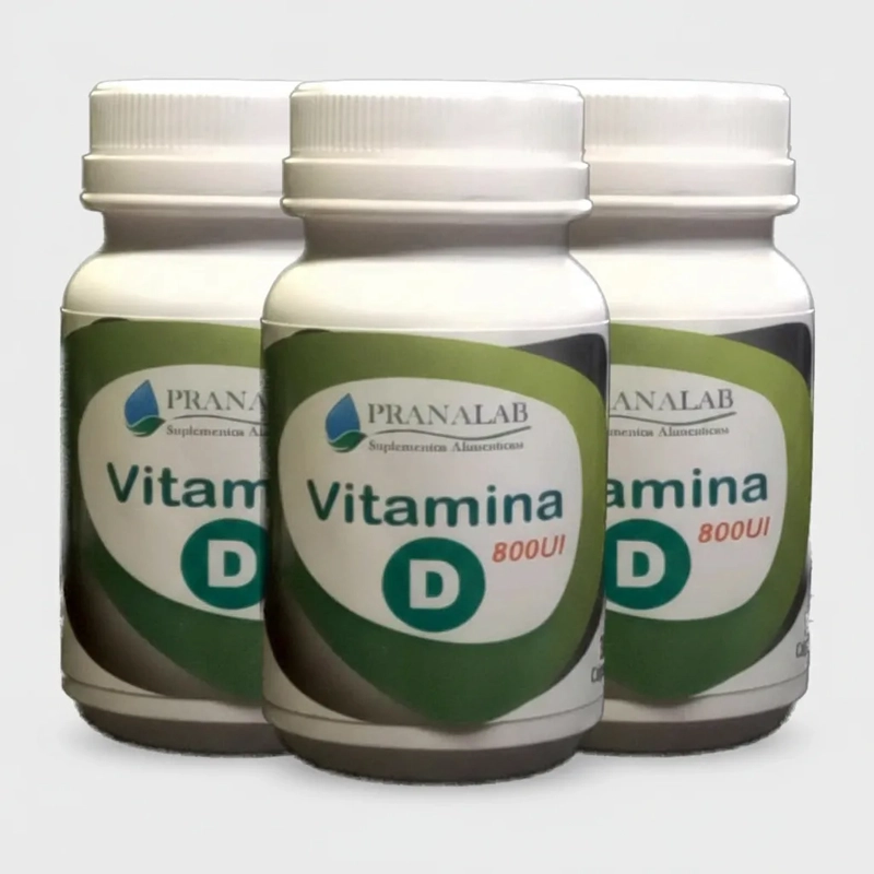 VITAMINA D 800UI PACK 3 FRASCOS 90 CÁPSULAS - 3