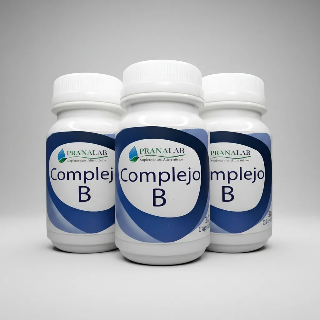 COMPLEJO B VITAMINAS PACK 3 FRASCOS 90 CÁPSULAS - 1