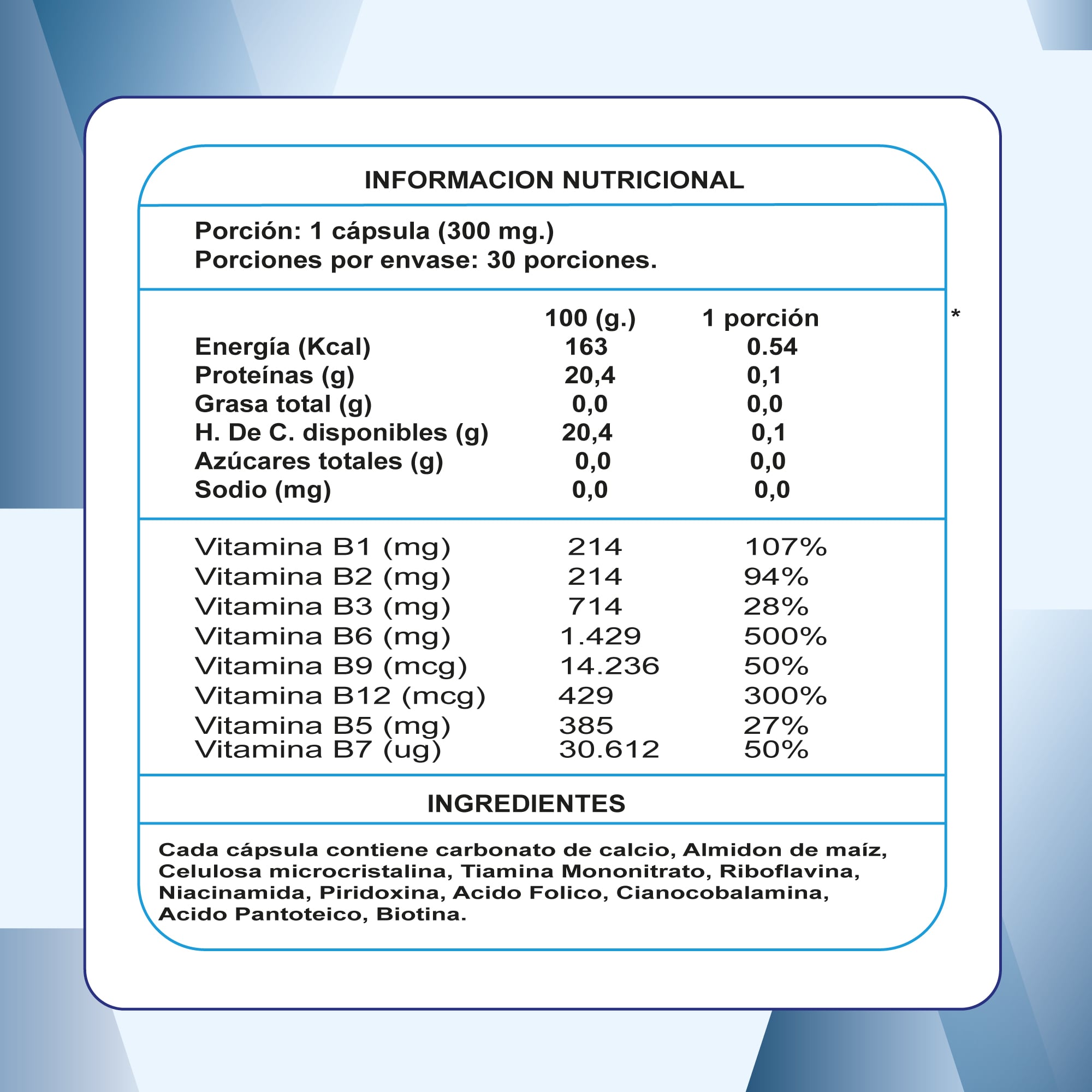 COMPLEJO B VITAMINAS PACK 3 FRASCOS 90 CÁPSULAS - 4