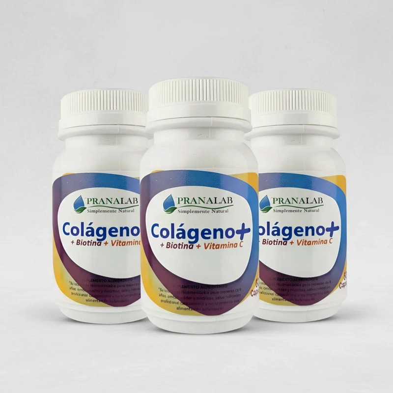 COLÁGENO HIDROLIZADO PLUS + BIOTINA + VIT C 180 CÁPSULAS - 1