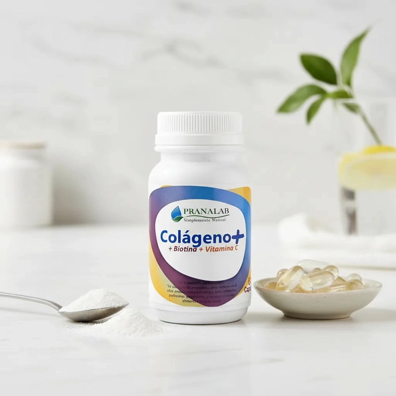 COLÁGENO HIDROLIZADO PLUS + BIOTINA + VIT C 180 CÁPSULAS - 2