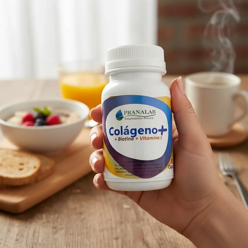 COLÁGENO HIDROLIZADO PLUS + BIOTINA + VIT C 180 CÁPSULAS - 3