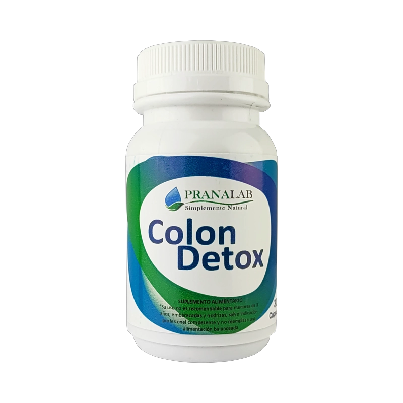 COLON DÉTOX 30 CÁPS (DESHINCHA, DESINTOXICANTE) PACK 3 FRASC - 5