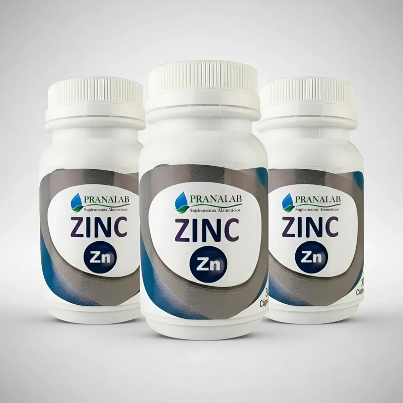 ZINC 15 MG 30 CÁPSULAS PACK 3 FRASCOS - 1