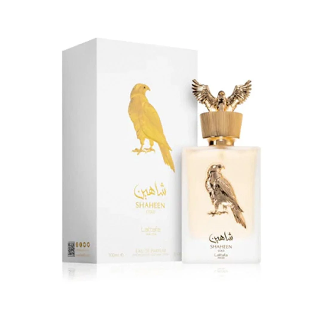 Perfume Lattafa Shaheen Gold EDP 100ML – Dulce Frutal Ambarado - 1