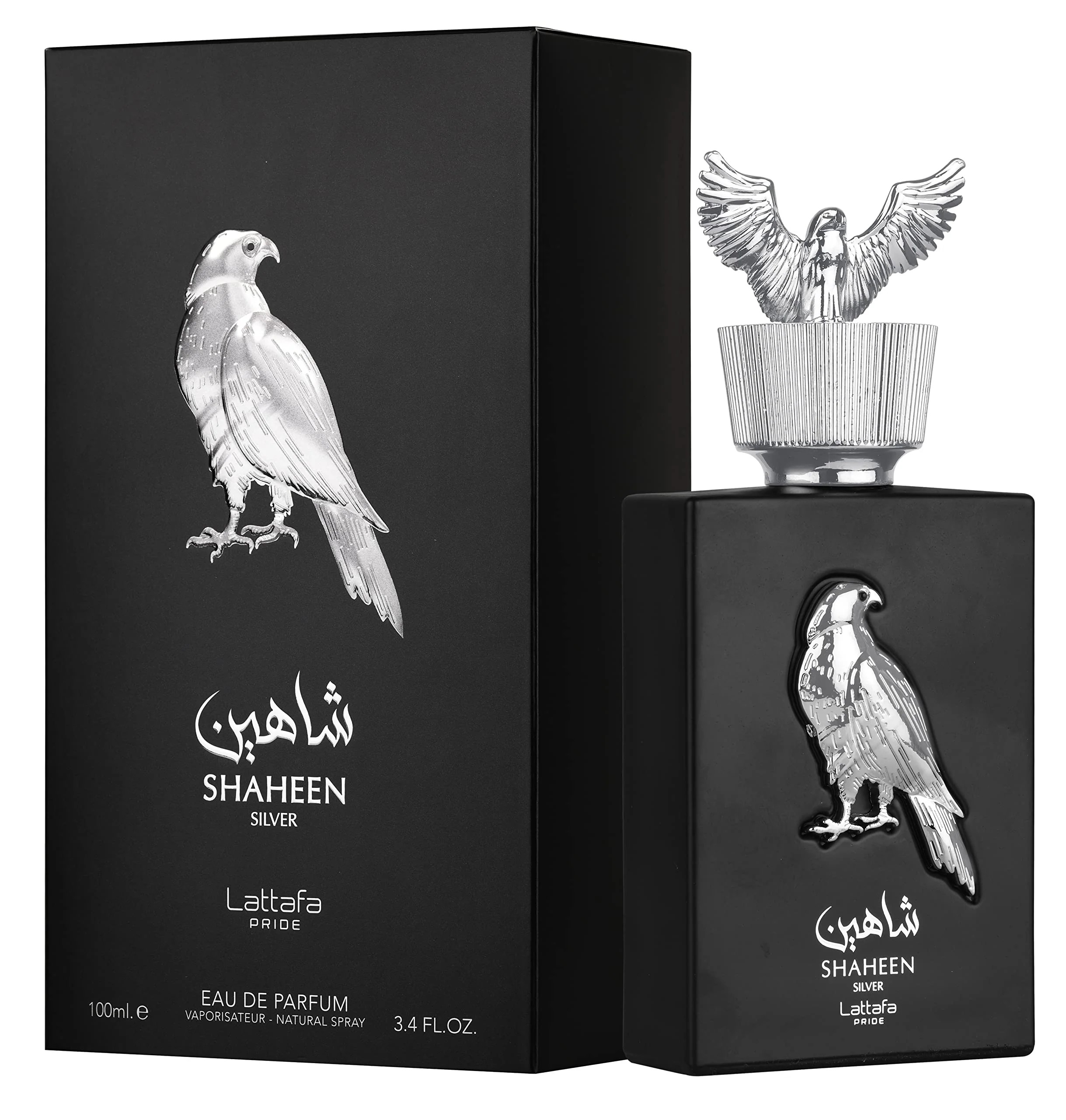 PERFUME LATTAFA SHAHEEN SILVER EDP 100ML - 1