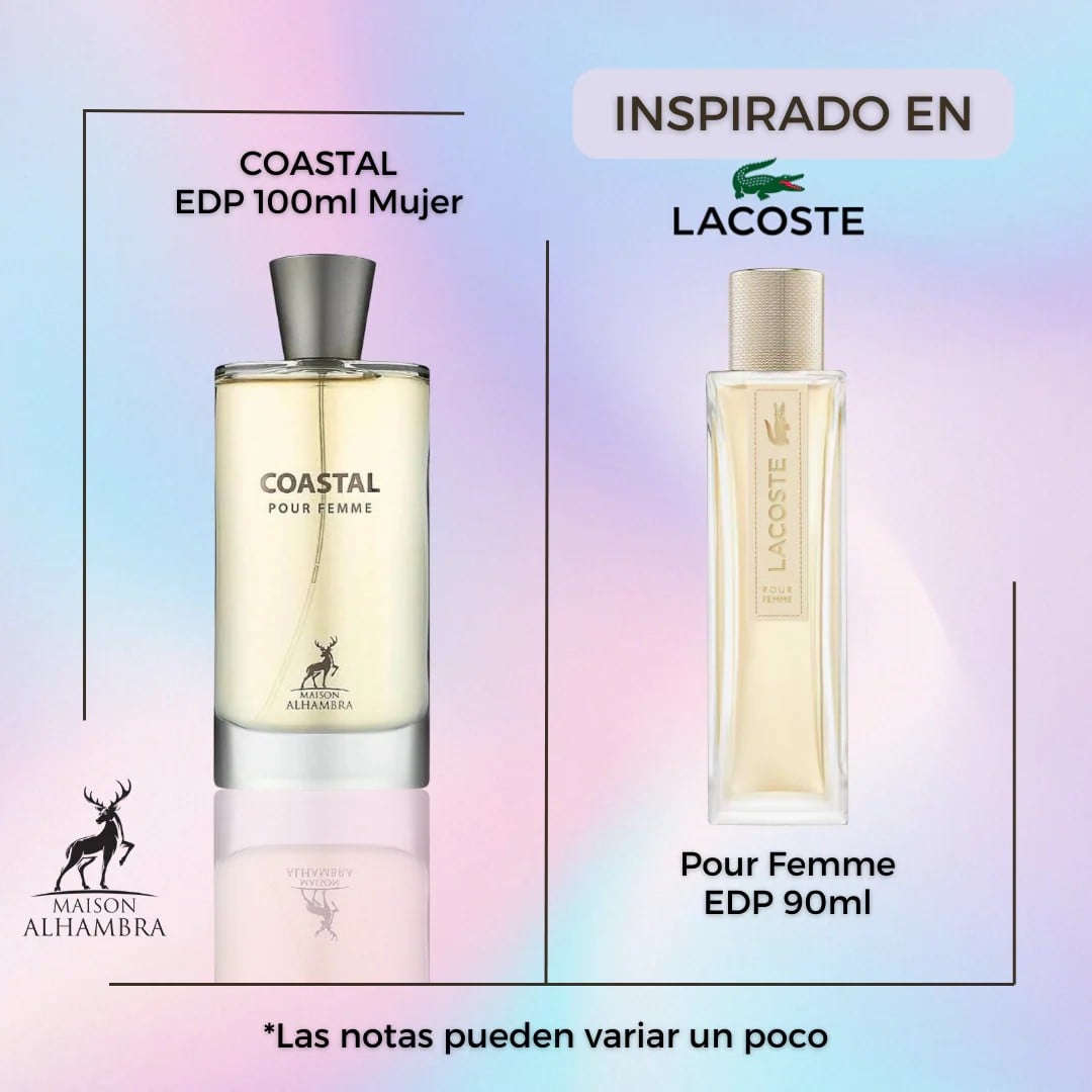 MAISON ALHAMBRA COASTAL POUR FEMME EDP 100ML - 2