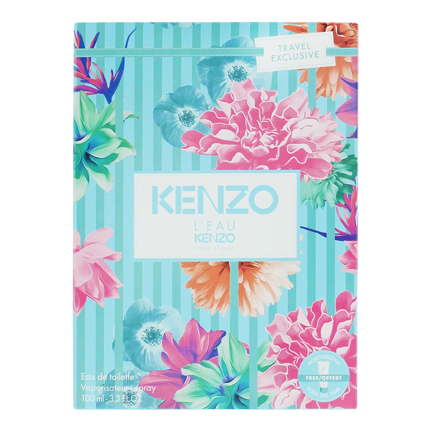 KENZO L’EAU POUR FEMME EDT 100ML + GEL 75ML - 2