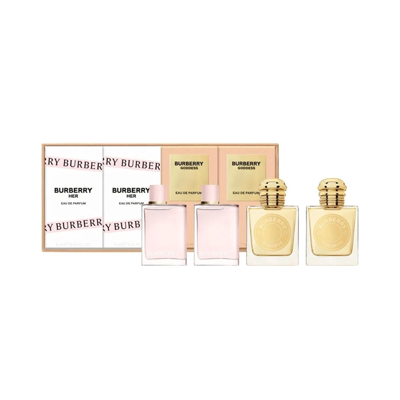 BURBERRY HER + GODDESS 4PCS ESTUCHE - 1