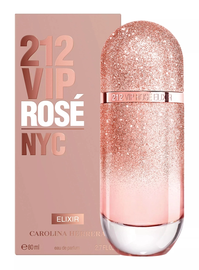 Perfume Mujer 212 VIP Rosé Elixir EDP 80ML – Floral Dulce Intenso - 1