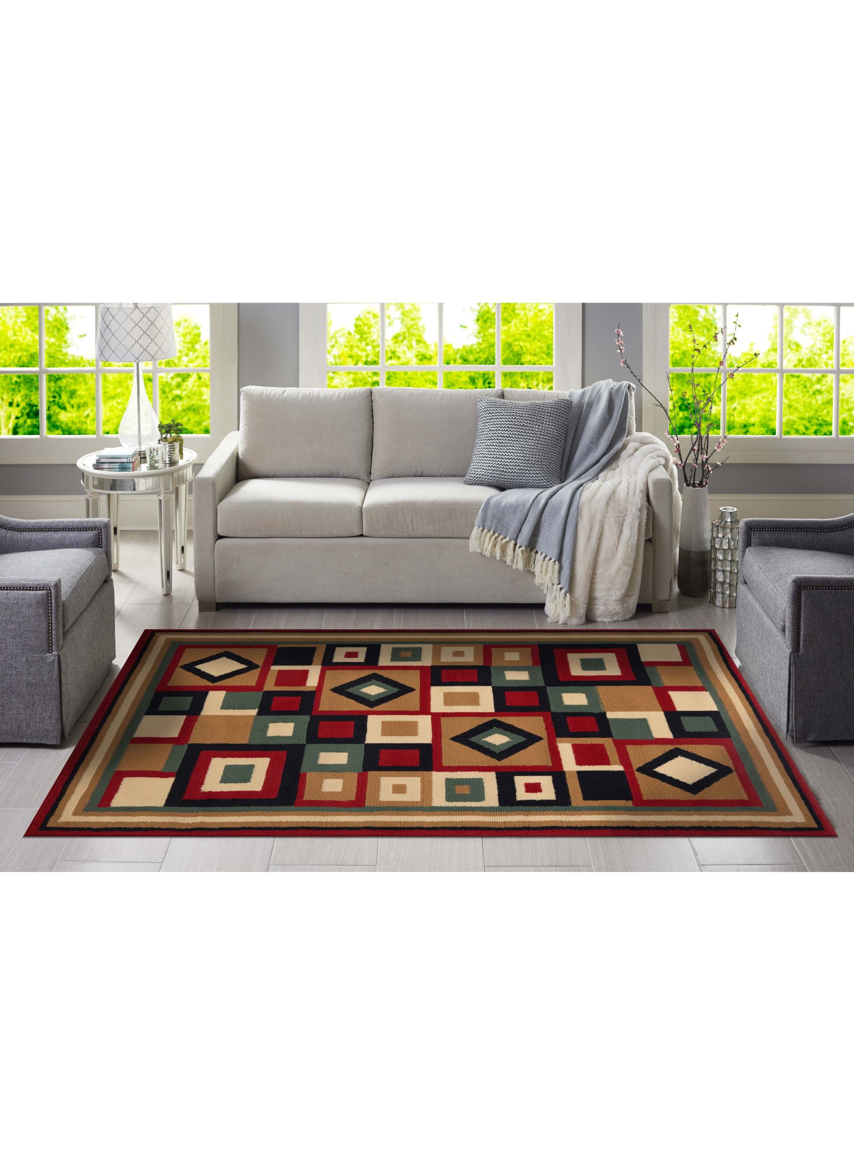 ALFOMBRA CANNON LIRIO CLÁSICA TRADICIONAL CAFE 200 X 290 CM - 2
