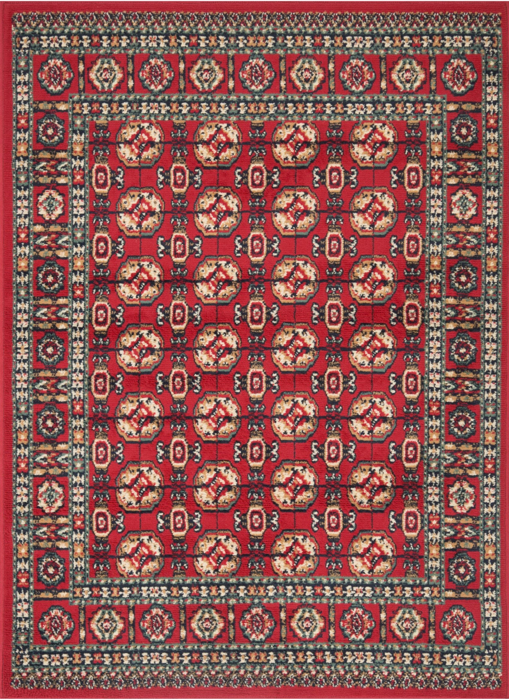ALFOMBRA CANNON DALIA CLÁSICA TRADICIONAL ROJO 150 X 200 CM - 1