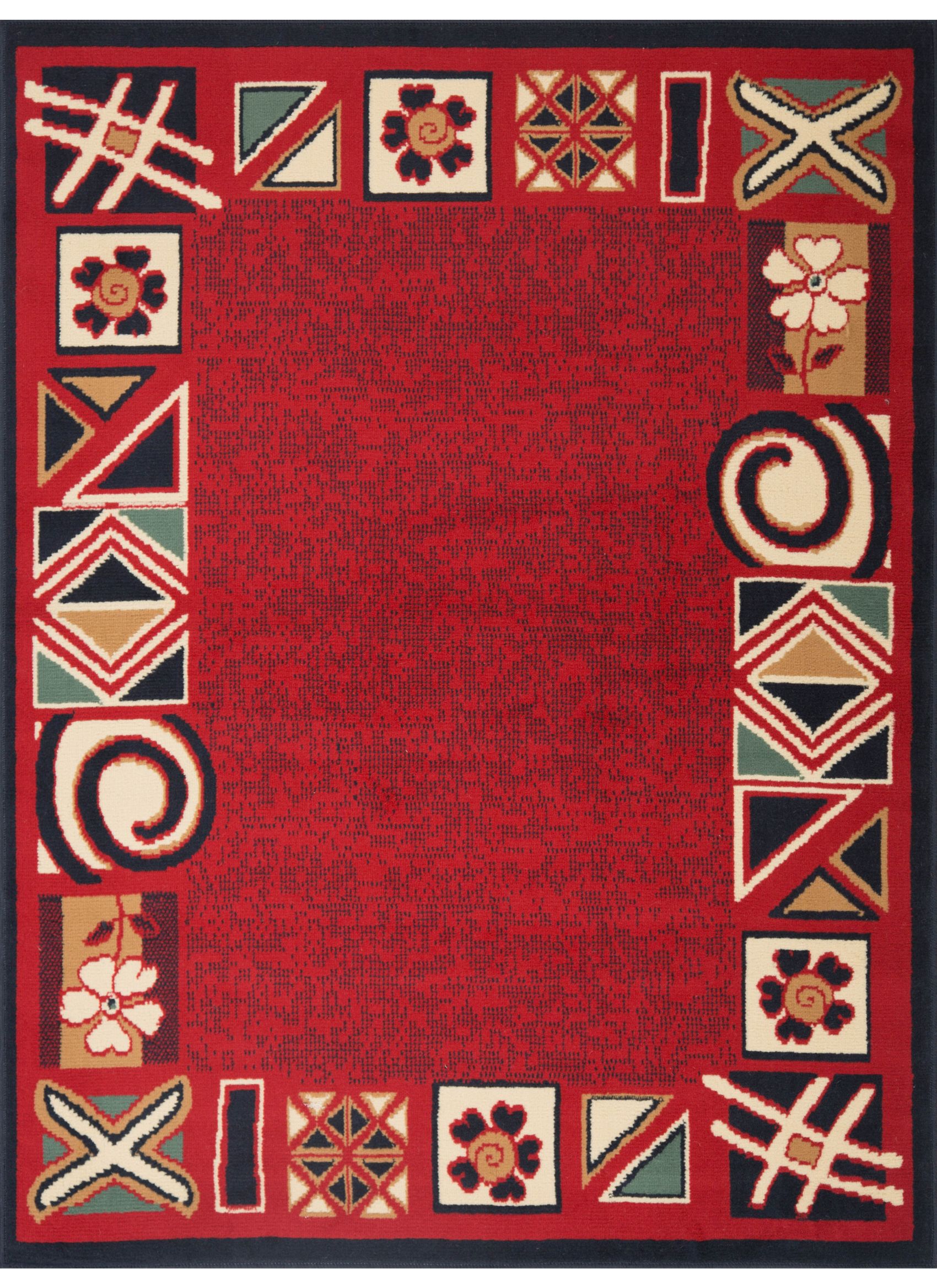 ALFOMBRA CANNON MELISA CLÁSICA TRADICIONAL ROJO 200 X 290 CM - 1