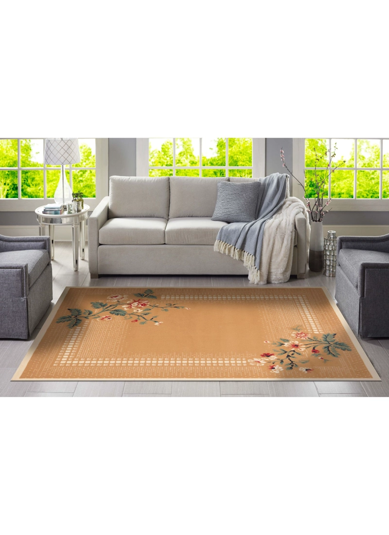 ALFOMBRA HORTENSIA AMARILLO 133X180 - 2