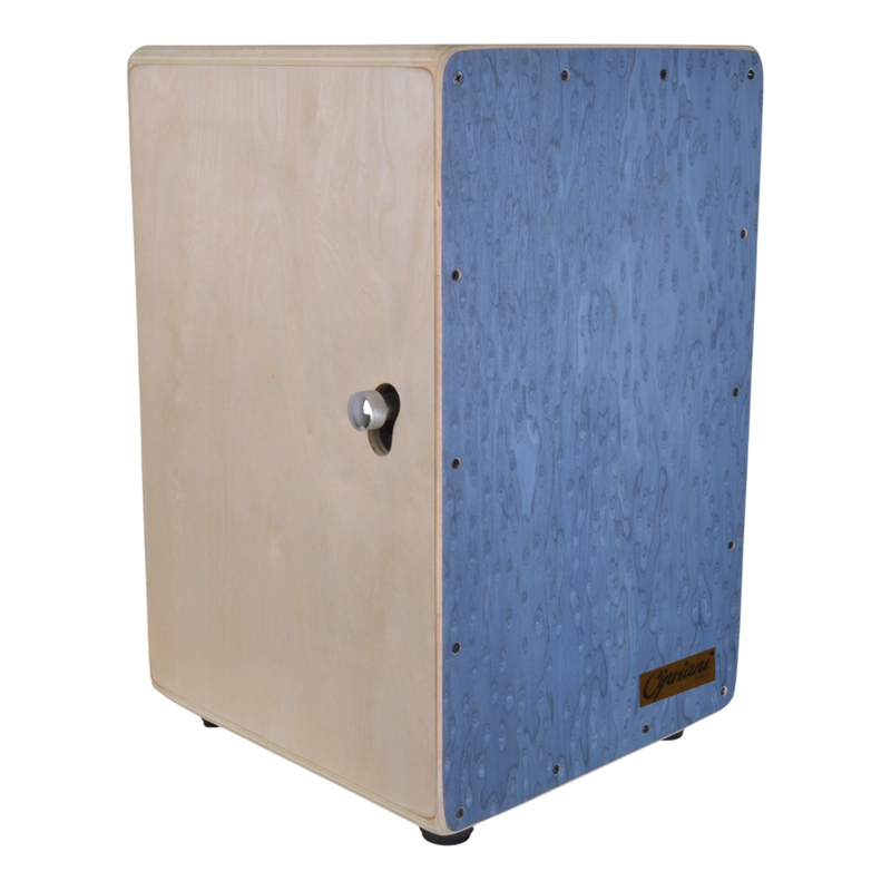 CAJON PERUANO CON BORDONA AJUSTABLE AZUL CON FUNDA CAS-150 CIPRIANI - 2