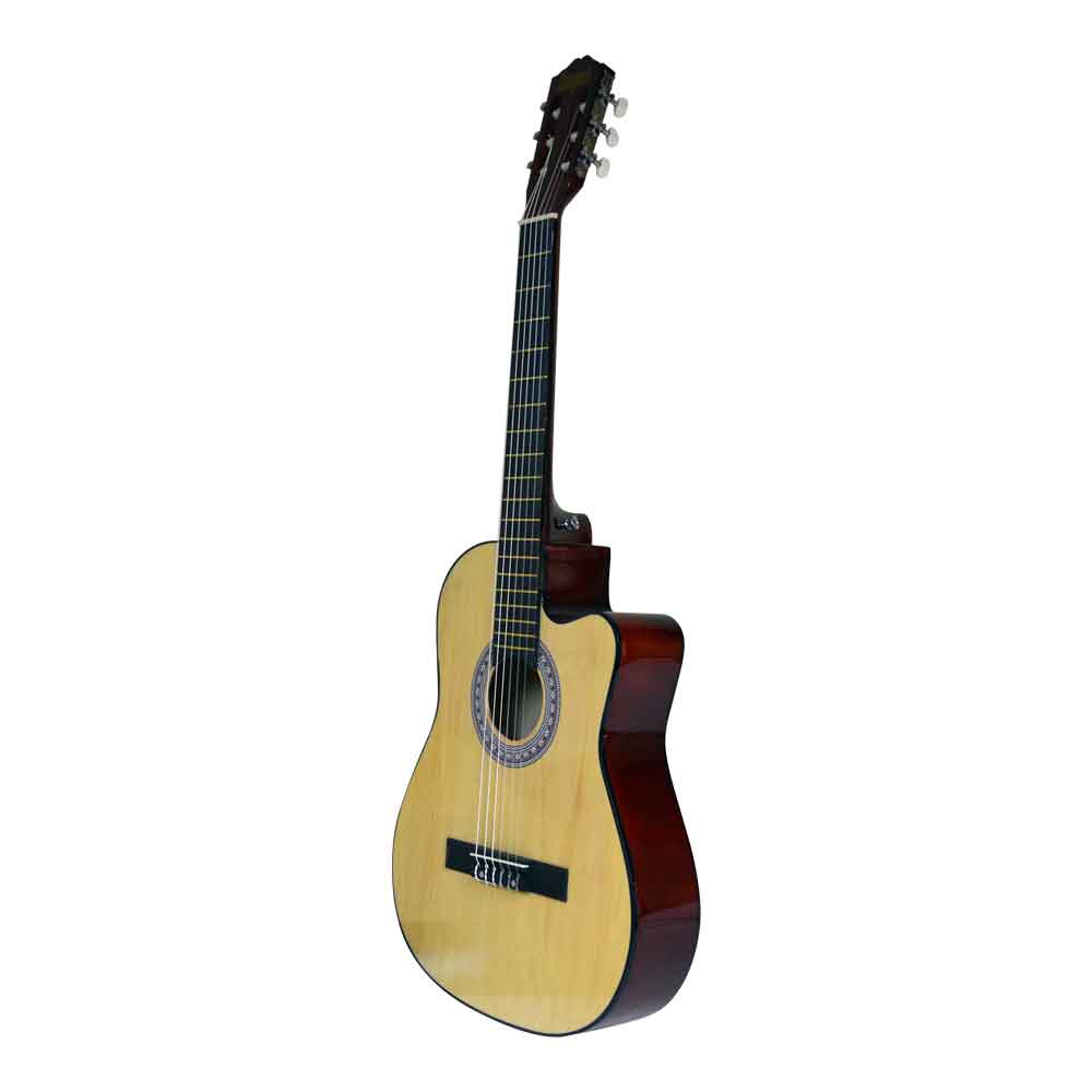 GUITARRA ACUSTICA ZARAGOZA 39 HUELVA NATURAL - 2