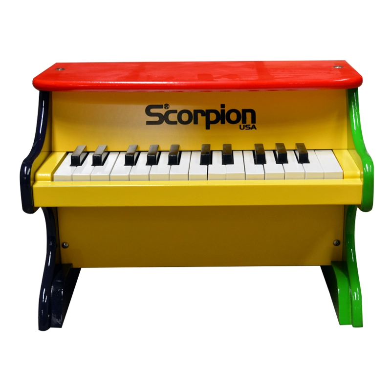 PIANO INFANTIL DE MADERA 25N MULTICOLOR PDT-21/MT SCORPION - 1