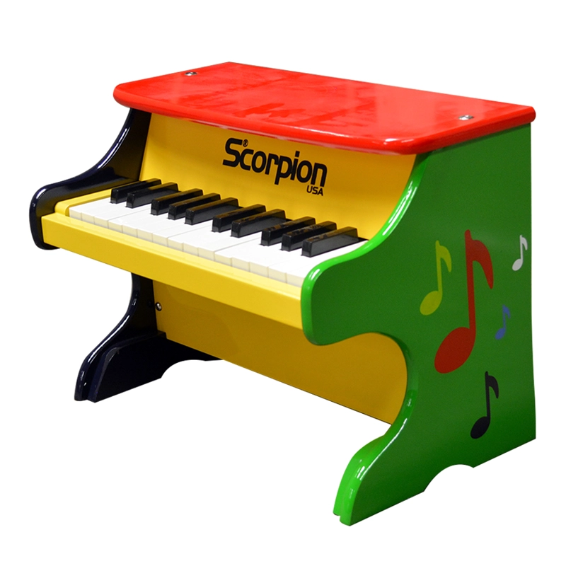 PIANO INFANTIL DE MADERA 25N MULTICOLOR PDT-21/MT SCORPION - 3