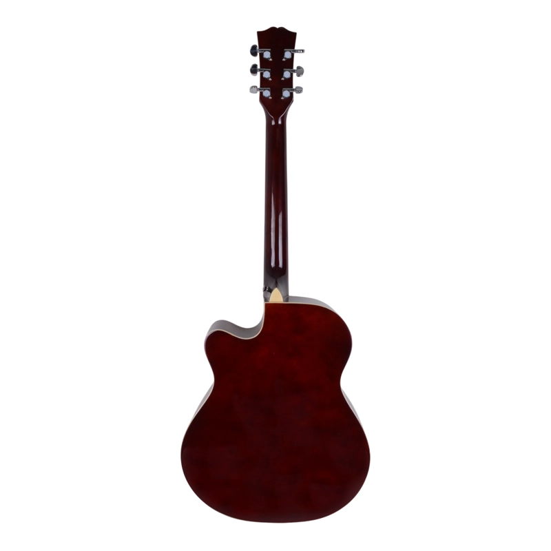 GUITARRA ELECTROACUSTICA SUNBURST CUERDAS METALICAS SCG-521EQ/SB SCORPION - 3