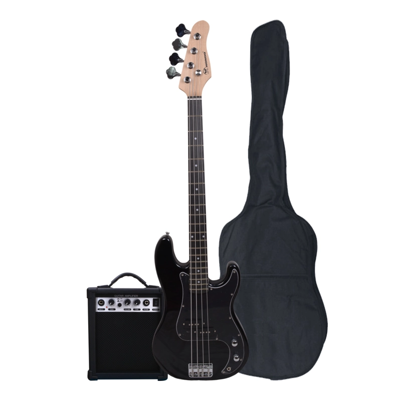 PACK DE BAJO ELECTRICO COLOR NEGRO HGP-700 HONDO - 1