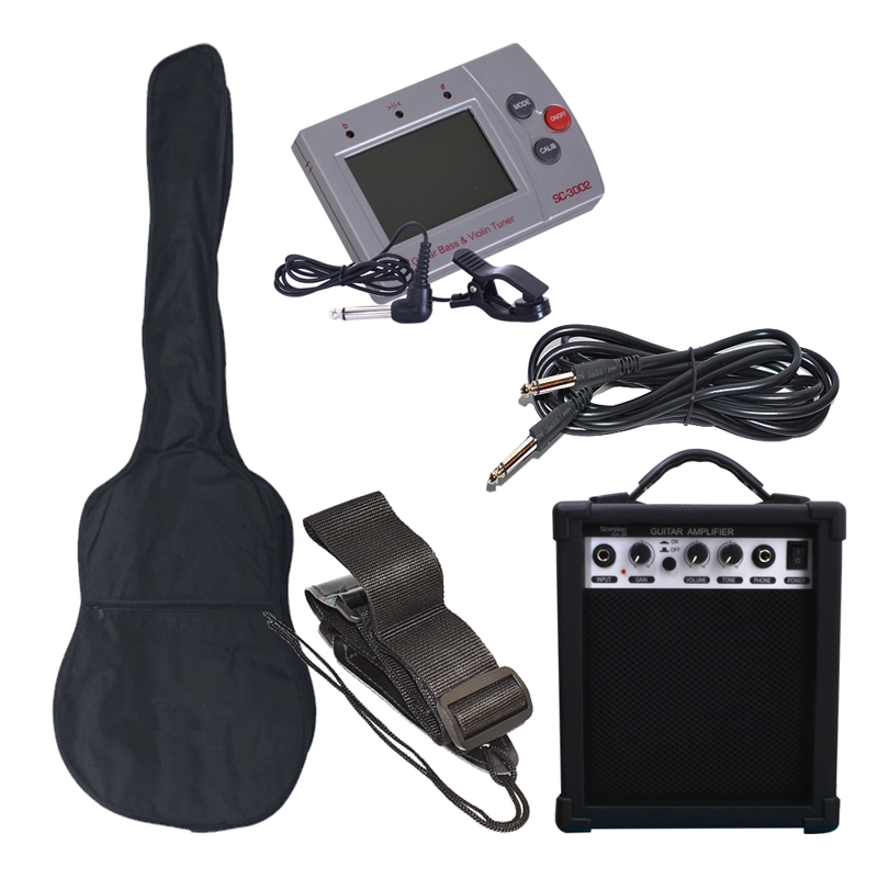 PACK DE BAJO ELECTRICO COLOR NEGRO HGP-700 HONDO - 4