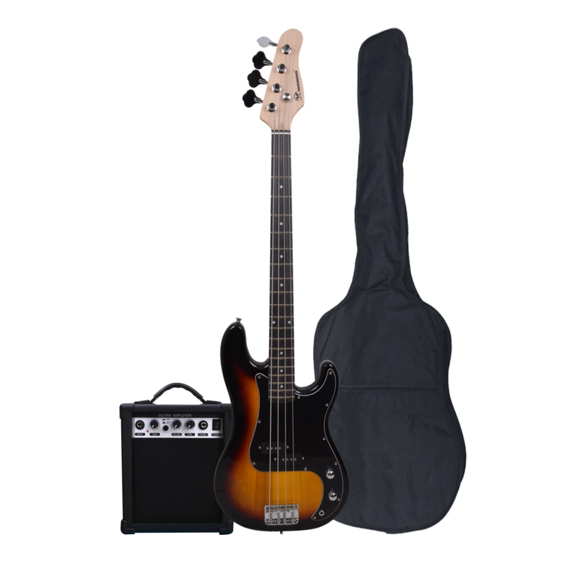 PACK DE BAJO ELECTRICO COLOR SUNBURTS HGP-710 HONDO - 1