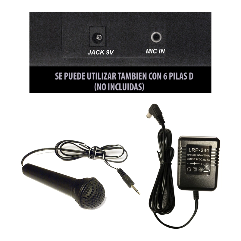 TECLADO MEISTEHAFT ELECT. 4 OCTAVAS 1/2 54 TECLAS MODMHF-301 - 2