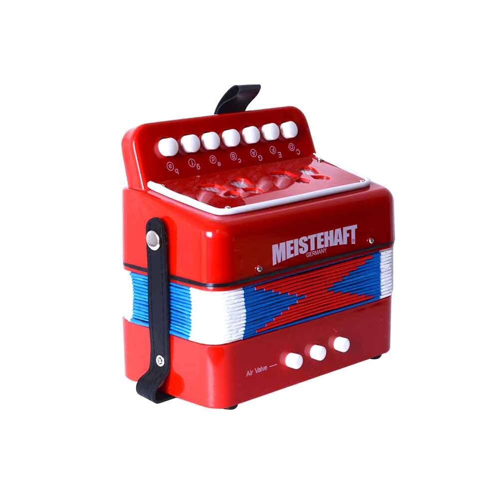ACORDEON NIÑO 2 BAJOS ROJO MEISTEHAFT | ROJO - 2