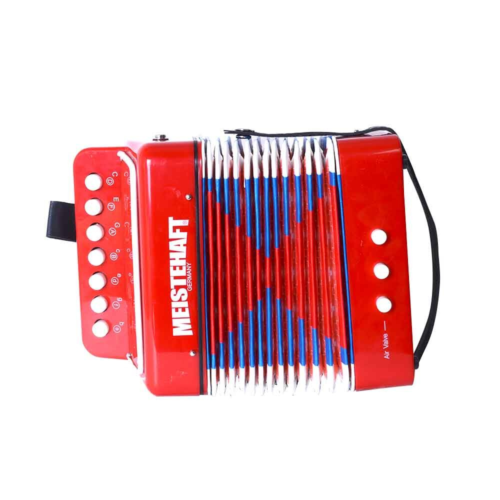ACORDEON NIÑO 2 BAJOS ROJO MEISTEHAFT | ROJO - 3