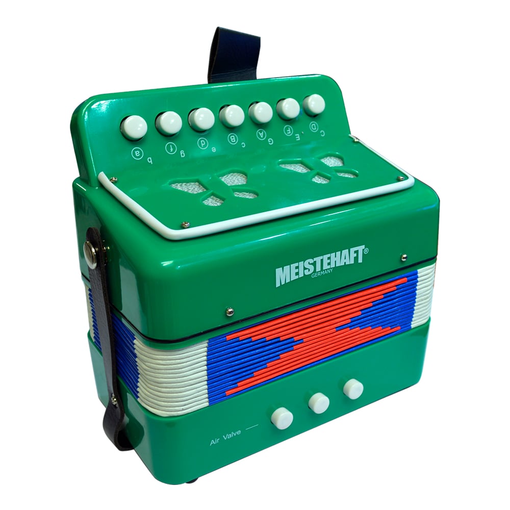 ACORDEON NIÑO 2 BAJOS VERDE MT-2018 MEISTEHAFT - 1
