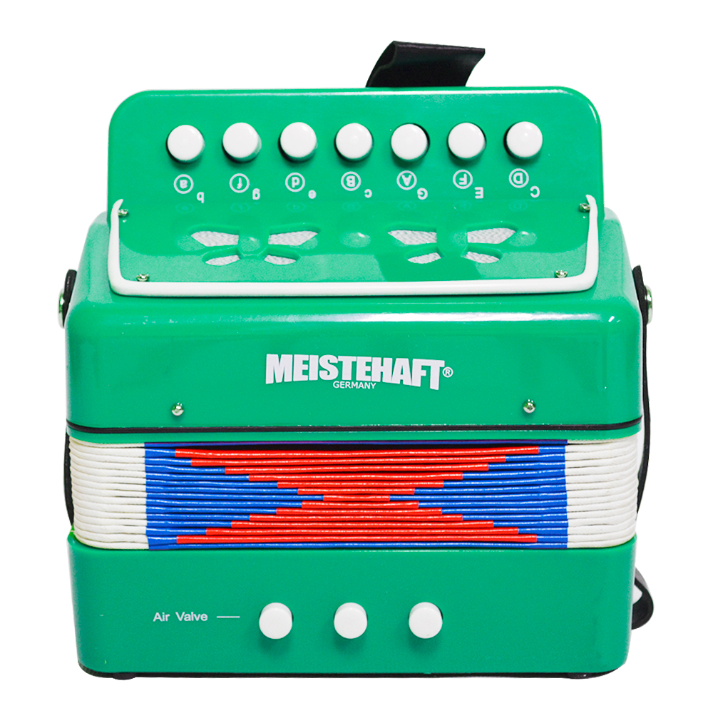 ACORDEON NIÑO 2 BAJOS VERDE MT-2018 MEISTEHAFT - 2