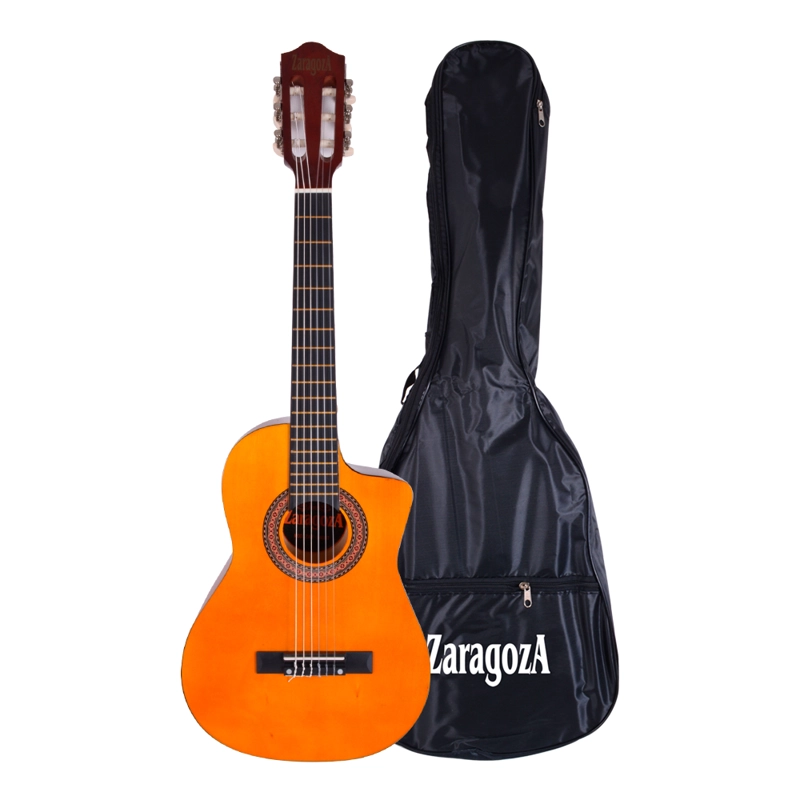 GUITARRA CUTAWAY 34' LIGHT ORANGE ZAR-34 ZARAGOZA - 3