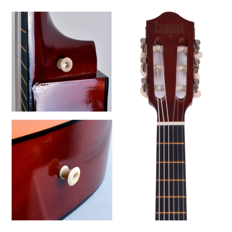 GUITARRA CUTAWAY 34' LIGHT ORANGE ZAR-34 ZARAGOZA - 4