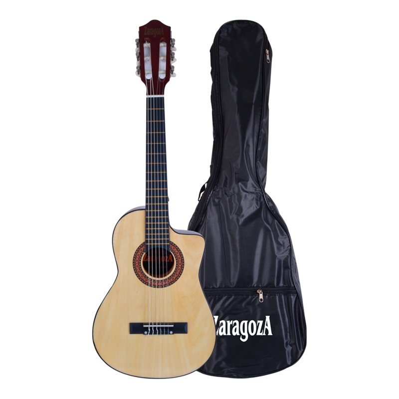 GUITARRA CUTAWAY 34' NATURAL ZAR-34CUT ZARAGOZA - 3