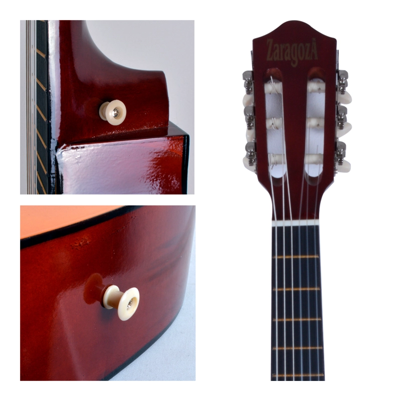 GUITARRA CUTAWAY 34' NATURAL ZAR-34CUT ZARAGOZA - 4