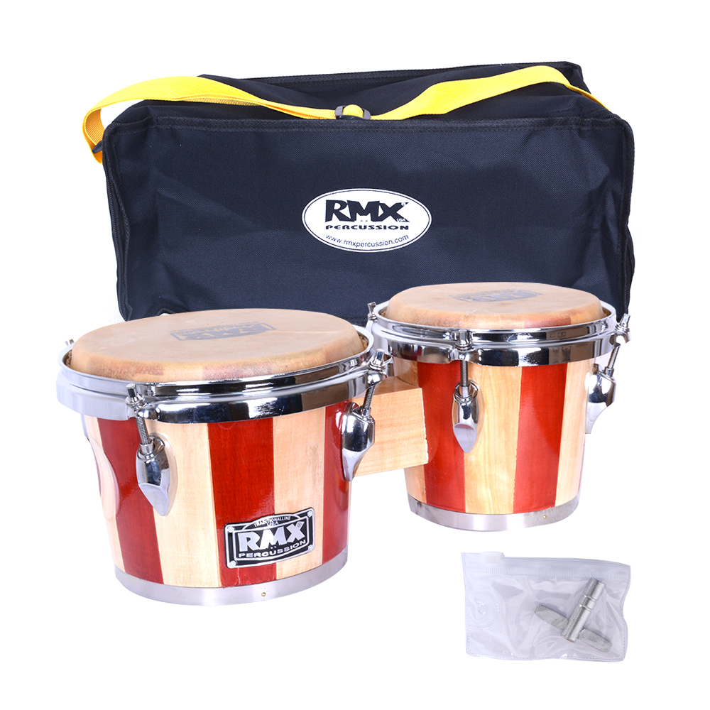 BONGO 7 + 8 NATURAL - RAYAS CON FUNDA W7080/CN RMX - 4