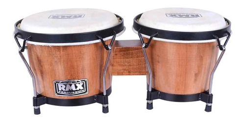 BONGÓ 6'+ 7' COLOR MAPLE CON LLAVE DE AFINACIÓN, MOD. AED-6700 RMX - 1