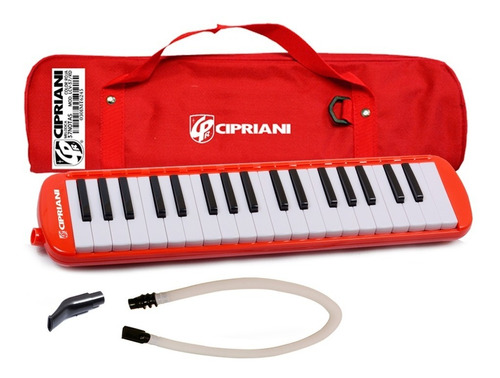 MELODICA ROJA 37N C/FUNDA LCV-37/RD CIPRIANI - 1