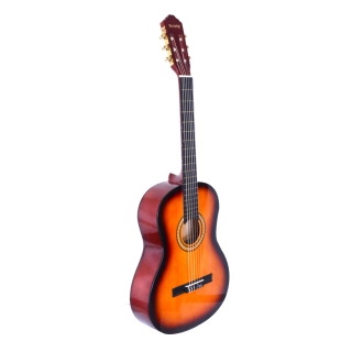 GUITARRA CUTAWAY 39 CUERDAS NYLON SCG-030SB + ALMA SUNBURST - 1