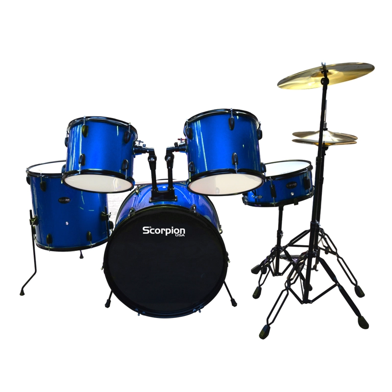 BAT.5PCS.PLAT+PISO AZUL BSC-405/BL SCORPION - 1