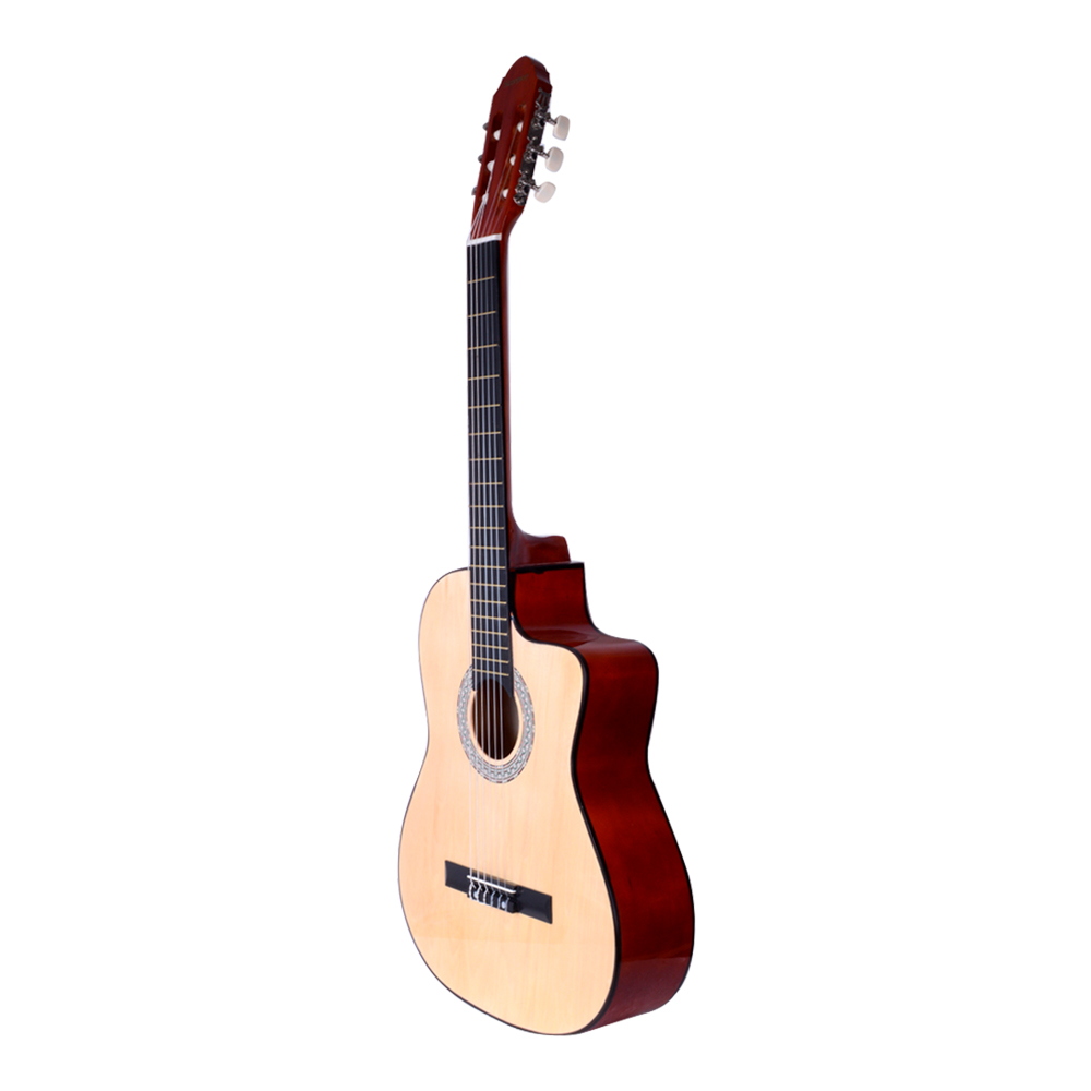 GUITARRA CUTAWAY 39' NATURAL CUERDA NYLON MOD.SCG-030DB SCORPION - 2