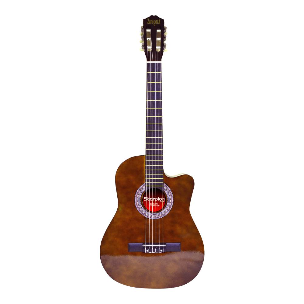 GUITARRA CUTAWAY 39' CAFÉ MOD.SCG-030DB SCORPION - 1