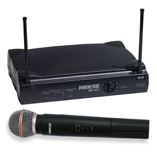 SISTEMA MEKSE INALÁMBRICO MANO C/CASE NEGRO - 1