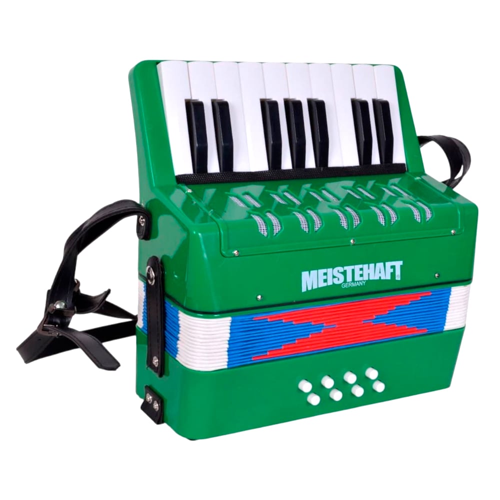 ACORDEON NIÑO 8 BAJOS VERDE MT-3020 MEISTEHAFT - 2