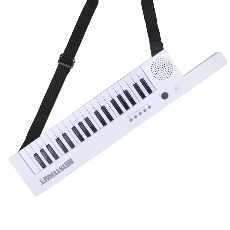KIDS KEYTAR 37 NOTAS RECARGABLE EN COLOR BLANCO KTK-1037 MEISTEHAFT - 3