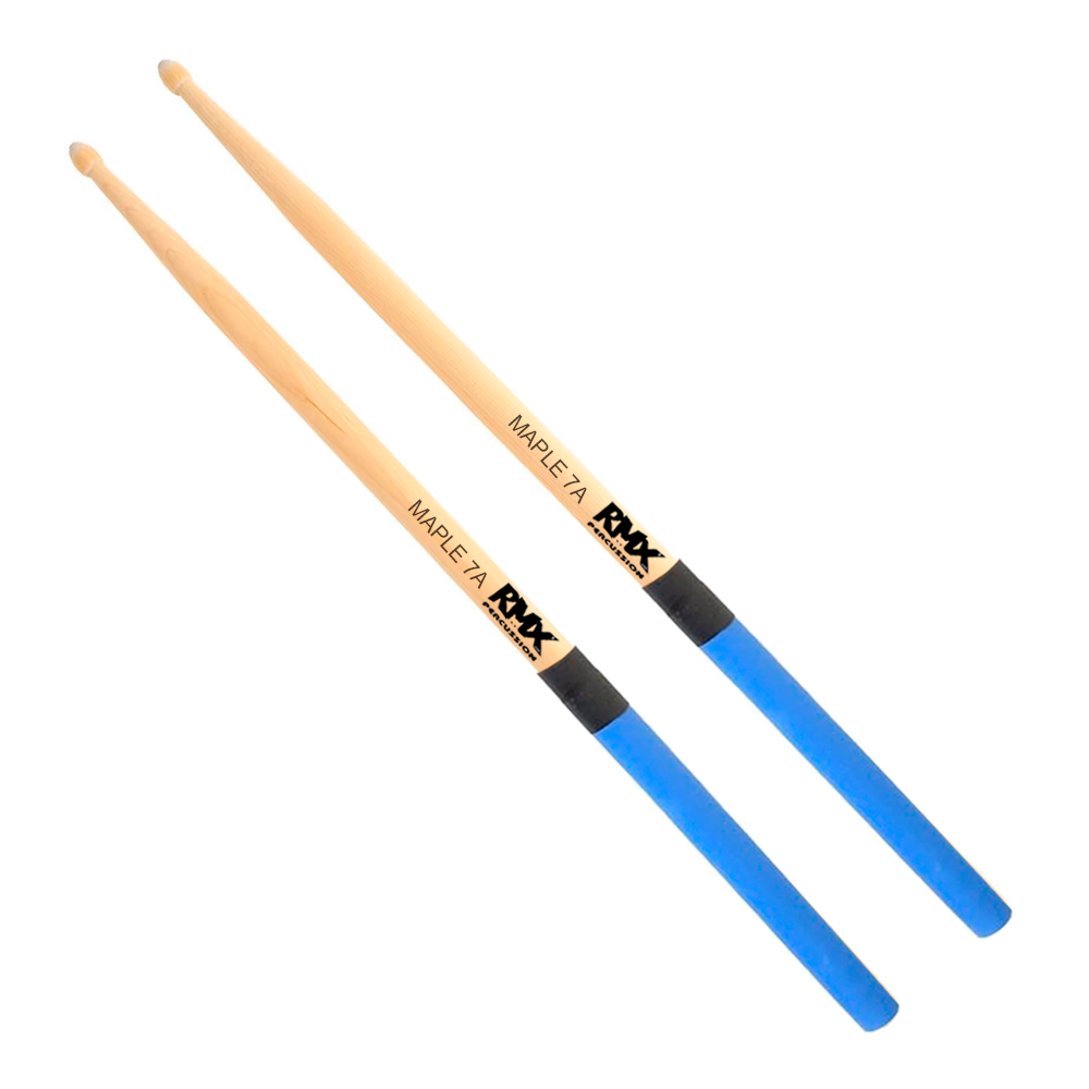 BAQUETA 7A PUNTA MADERA MAPLE Y ANTIDESLIZANTE RMX - 1